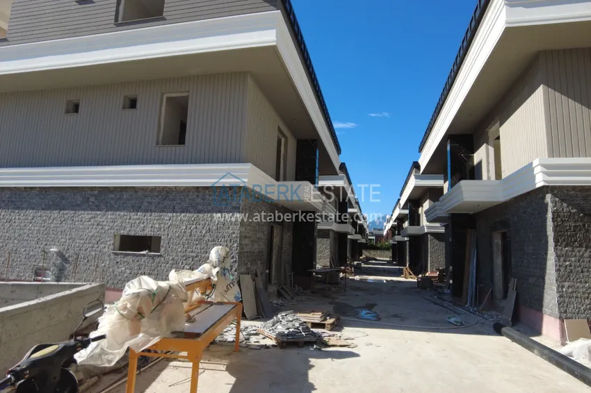 Виллы на этапе строительства с правом на гражданство - Анталии, Молла-Юсуф  8 