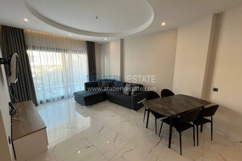 Приобрести Квартира 1+1 меблированная с видом на море и горы в Каргыджак, Алания, 70 кв.м 3 