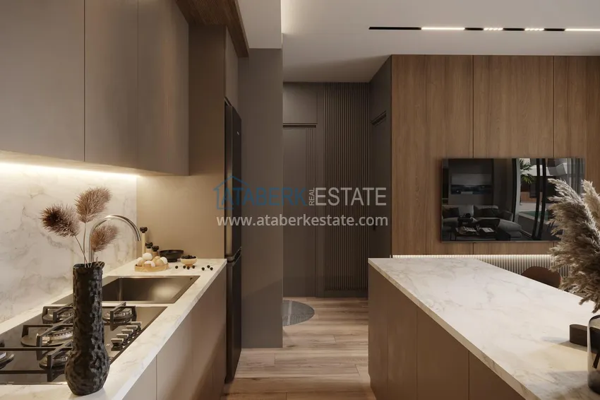 Приобрести Квартиры от застройщика в районе Алтынташ, Анталия 4