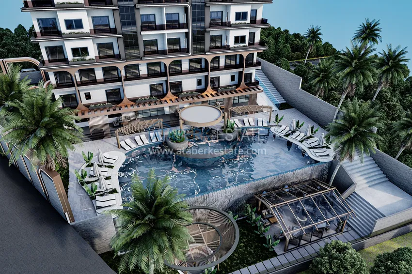 Предложение для инвесторов - проект нового жилого комплекса в Махмутларе 4 