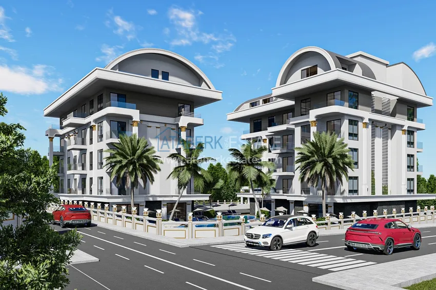 Инвестиционная недвижимость на этапе проекта – Алания, район Паяллар 4 