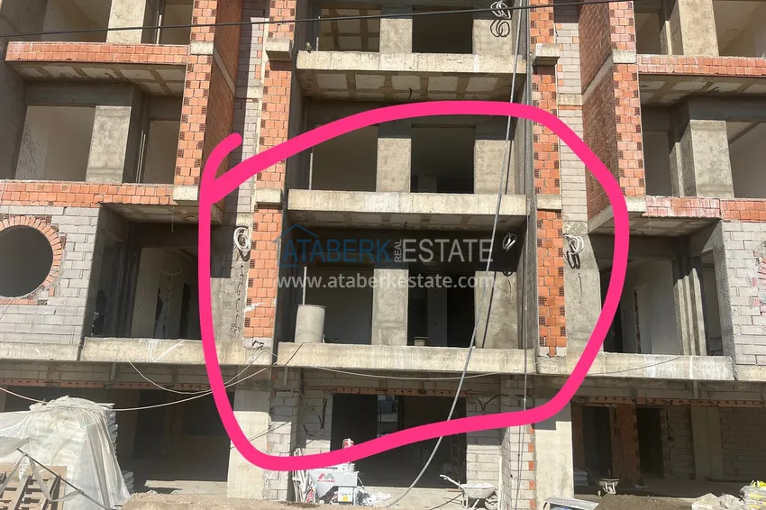 Квартира 1+1 от инвестора в комплексе на этапе строительства, Оба – Алания 8 