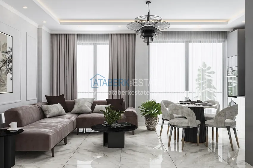 Приобрести Недвижимость от застройщика в Алании, район Оба 12 