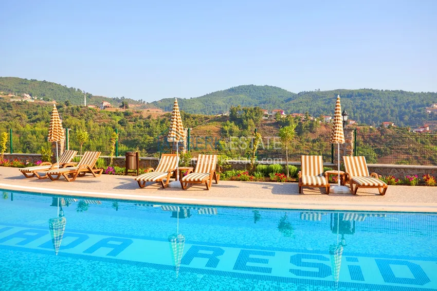 Квартира 3+1 меблированная с видом на море, Каргыджак – Алания 6 