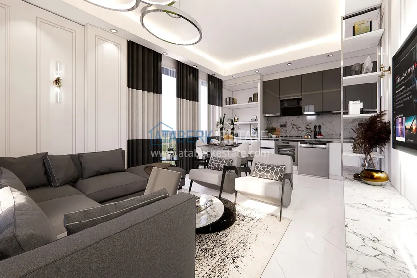 Приобрести Старт продаж! Квартиры в Газипаше в комплексе на этапе строительства 6 