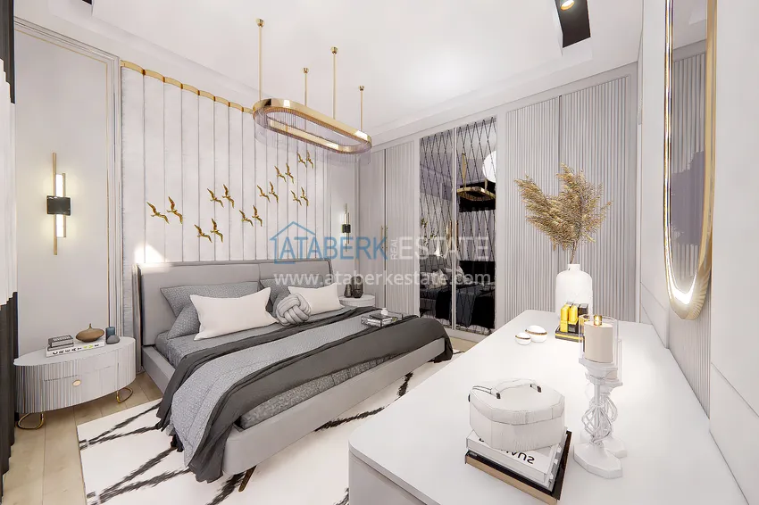 Приобрести Линейные квартиры 3+1 на этапе строительства в городе Газипаша 34 