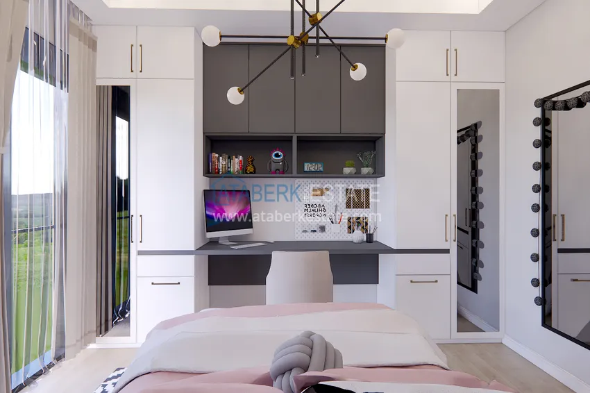 Приобрести Линейные квартиры 3+1 на этапе строительства в городе Газипаша 44 