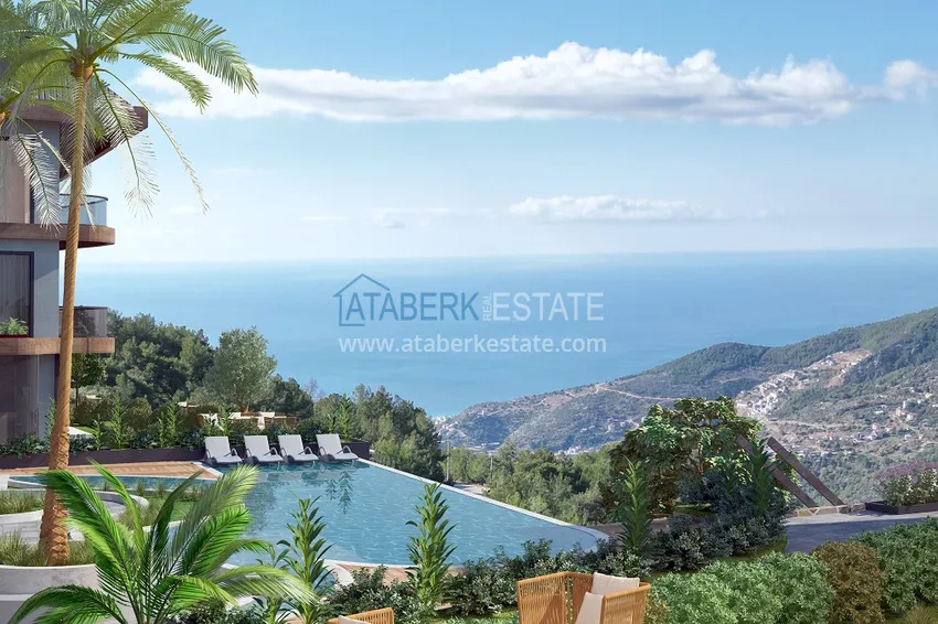 Новый проект ультрасовременного жилого комплекса в Алании – район Бекташ 4 