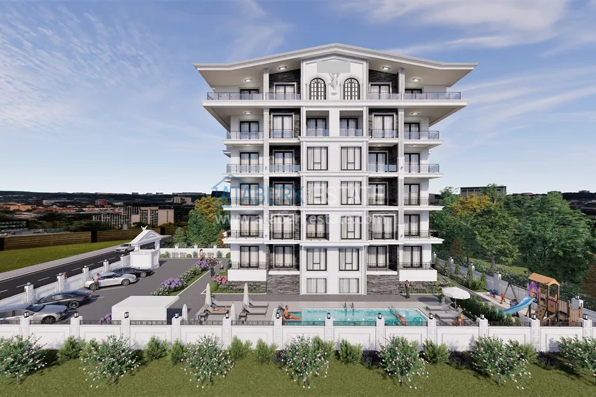 Недвижимость от застройщика на этапе строительства в Газипаше  3 