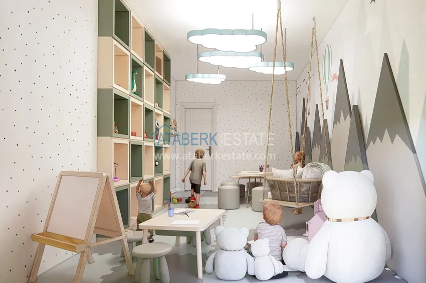 Недвижимость от застройщика на этапе строительства в Газипаше  35 