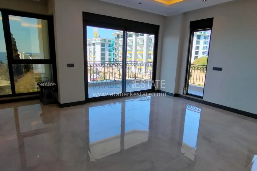 Приобрести Квартира 2+1 с качественной чистовой отделкой и открытым видом на море в эксклюзивном комплексе – Алания, Каргыджак 5