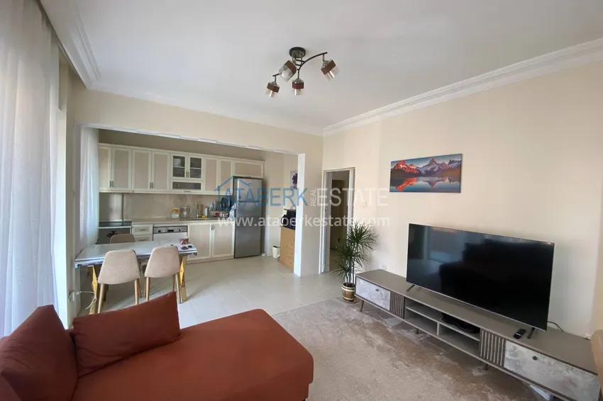 Приобрести Трехкомнатная меблированная квартира в 250 мартах от моря – центр Алании 3 