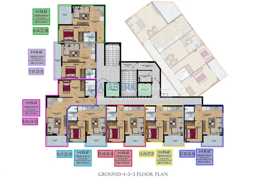 Купить дешево Квартира с чистовой отделкой от собственника в новостройке – Алания, район Махмутлар 2 