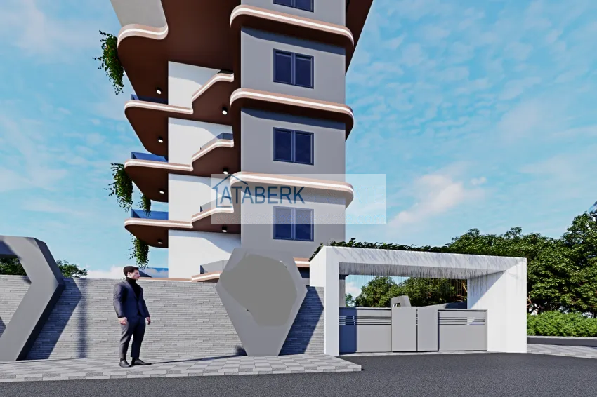 Новый проект жилого комплекса комфорт-класса в Газипаше, район Пазарджи 6 