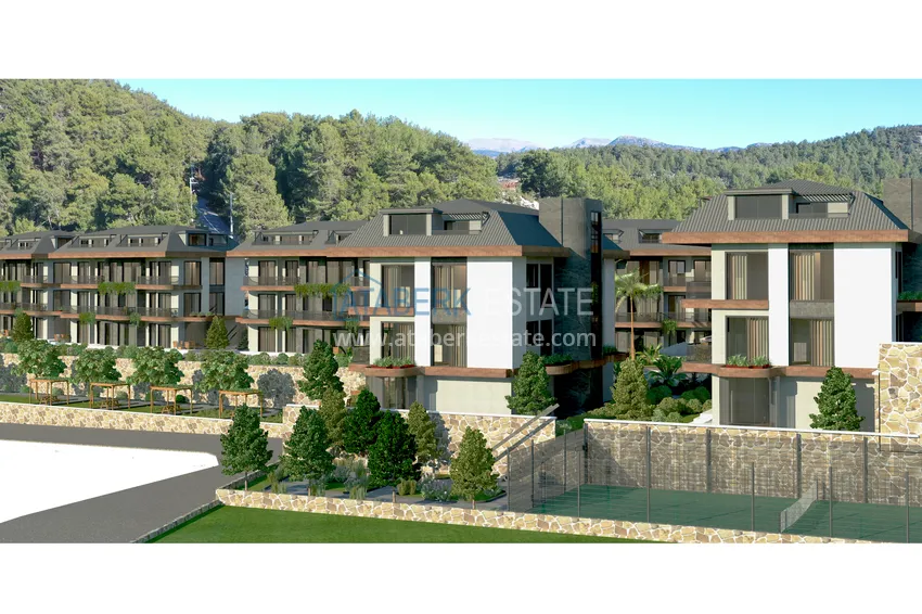 Новый проект ультрасовременного жилого комплекса в Алании – район Бекташ 46 