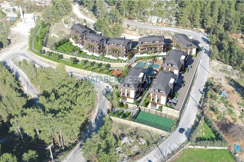 Новый проект ультрасовременного жилого комплекса в Алании – район Бекташ 5 