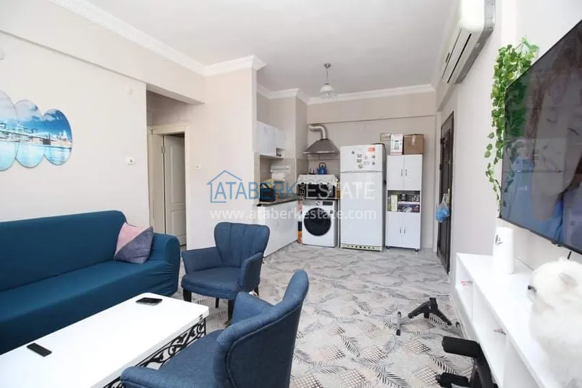 Приобрести Частично меблированная квартира 2+1 всего в 50 метрах от моря, район Тосмур – Алания 4 