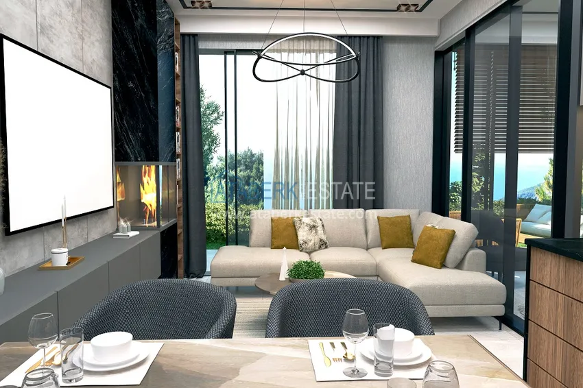 Приобрести Новый проект ультрасовременного жилого комплекса в Алании – район Бекташ 4 