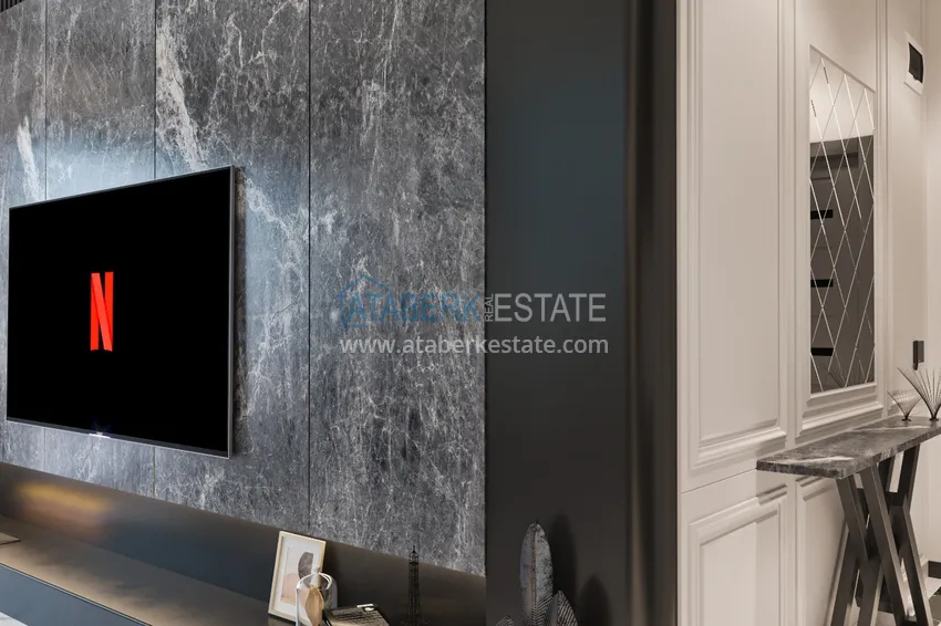 Приобрести Квартира 1+1 от инвестора в комплексе на этапе строительства в центре Алании, 83 кв.м, 7 этаж 4 