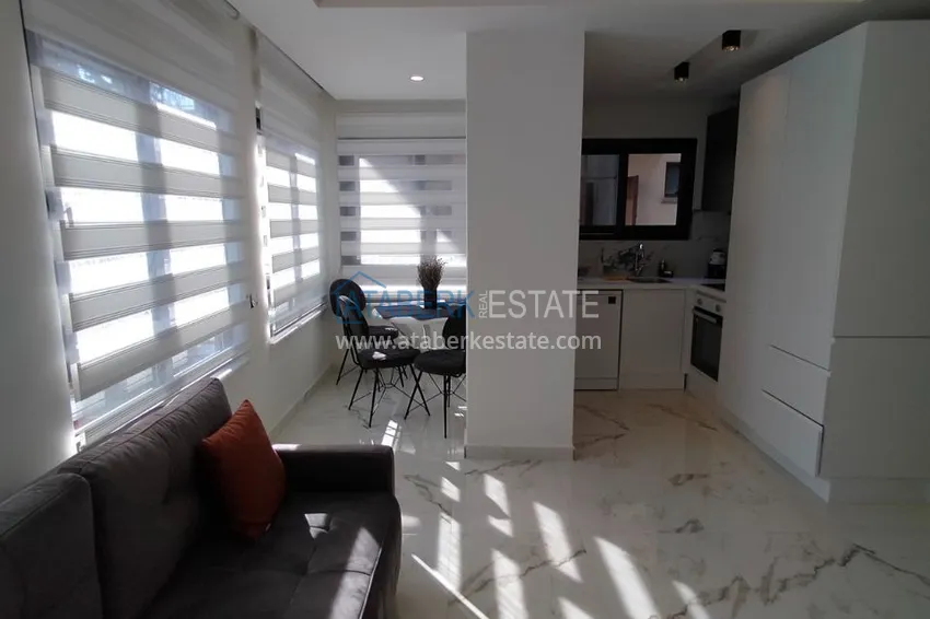 Приобрести Двухкомнатная квартира с мебелью в центре Алании – 700 м от пляжа  4 