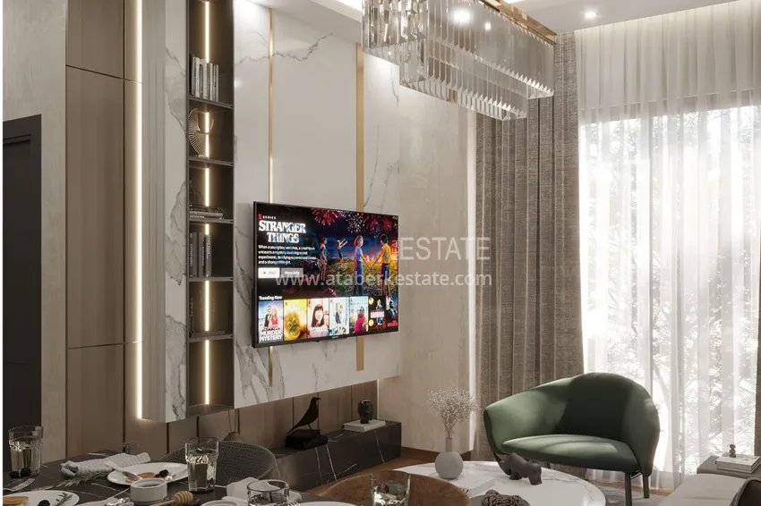 Приобрести Проект офф-плана – многоквартирный комплекс с отельной инфраструктурой в районе Паяллар 4 