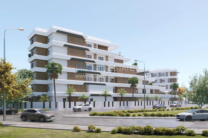 Квартиры от застройщика в районе Алтынташ, Анталия 5