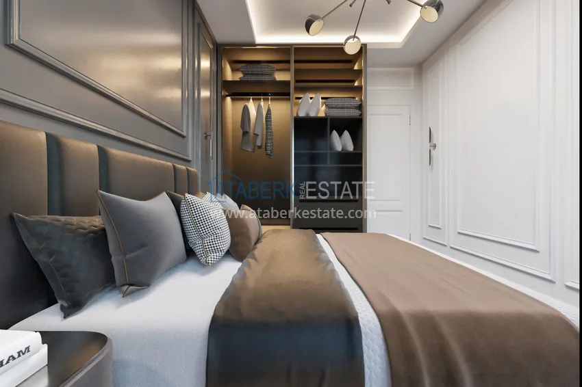 Приобрести Апартаменты в строящемся комплексе на этапе котлована в районе Паяллар, Алания 4 