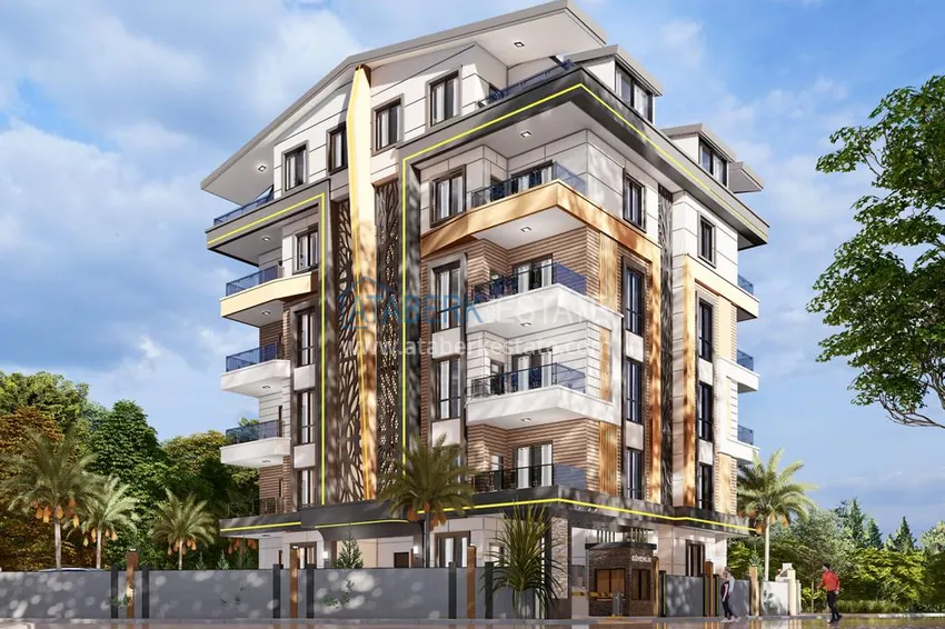 Проект бутик-комплекса в Газипаше, район Пазарджи 4 