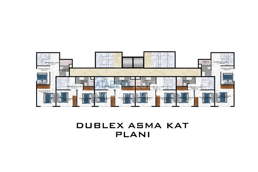 Купить дешево Предложение для инвесторов - проект нового жилого комплекса в Махмутларе 4 