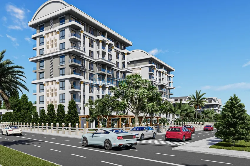 Инвестиционная недвижимость на этапе проекта – Алания, район Паяллар 5 