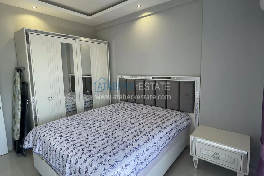 Приобрести Квартира 1+1 с мебелью в современном комплексе, район Каргыджак - Алания  4 