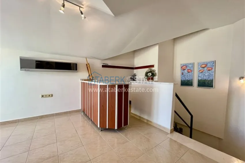 Приобрести Пентхаус-дуплекс 3+2 в Джикджилли с мебелью и видом на море, Джикджилли – Алания 4 