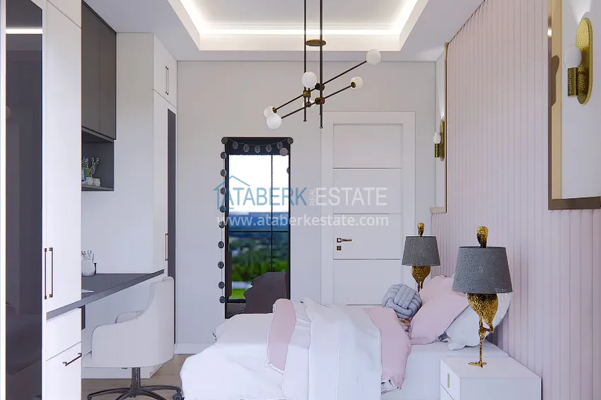 Приобрести Линейные квартиры 3+1 на этапе строительства в городе Газипаша 45 