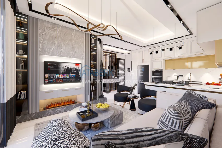 Приобрести Недвижимость от застройщика на этапе строительства в Газипаше  8 