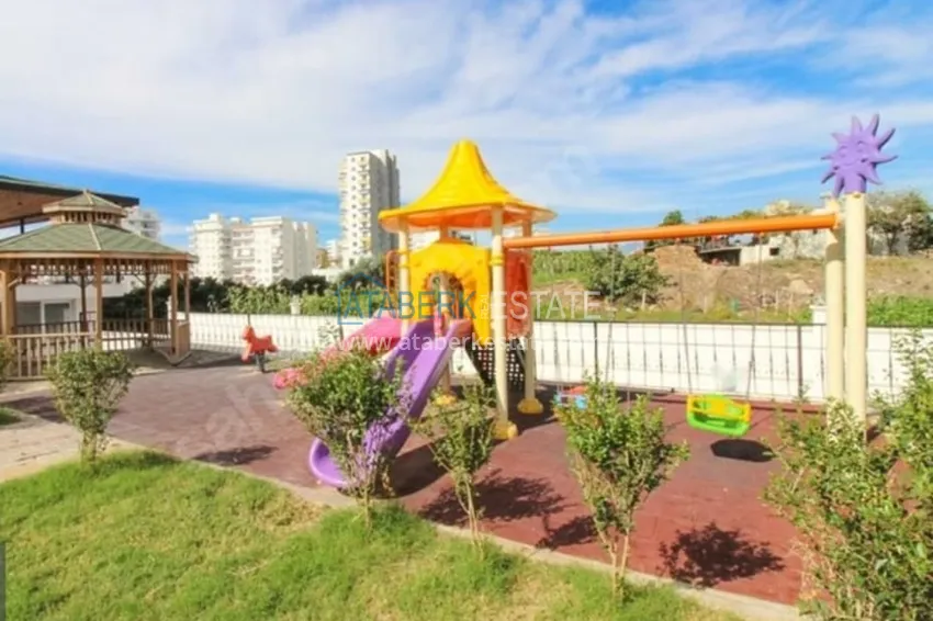 Квартира в Махмутларе двухкомнатная с мебелью и видом на горы по очень выгодной цене 11 