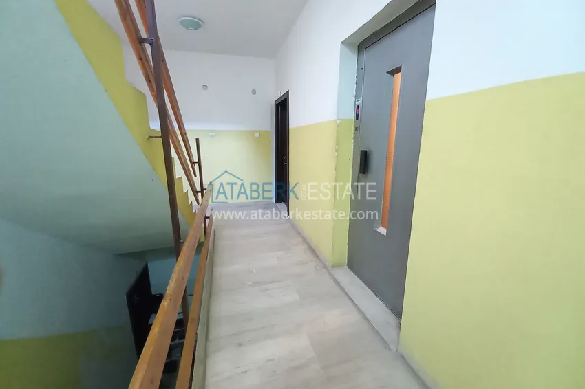 Квартира в центре Алании с отдельной кухней и видом на горы в 150 м от пляжа Клеопатра 5 