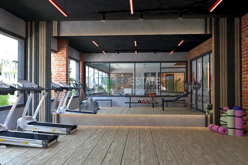 Новый проект ультрасовременного жилого комплекса в Алании – район Бекташ 52 