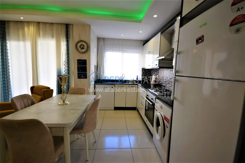 Приобрести Квартира 2+1 меблированная в комплексе с инфраструктурой, район Махмутлар – Алания 5 