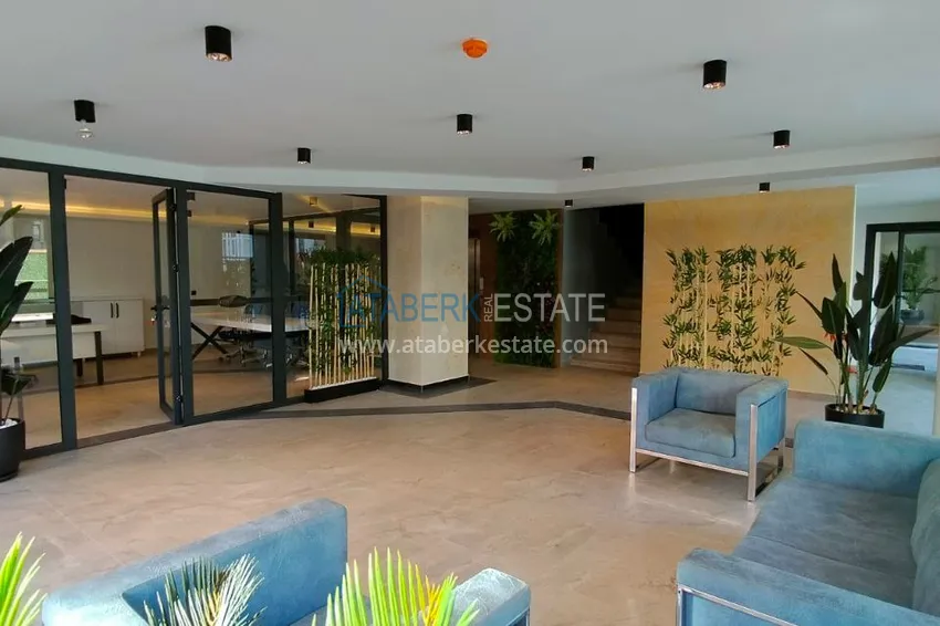 Двухкомнатная квартира с мебелью в центре Алании – 700 м от пляжа  5 