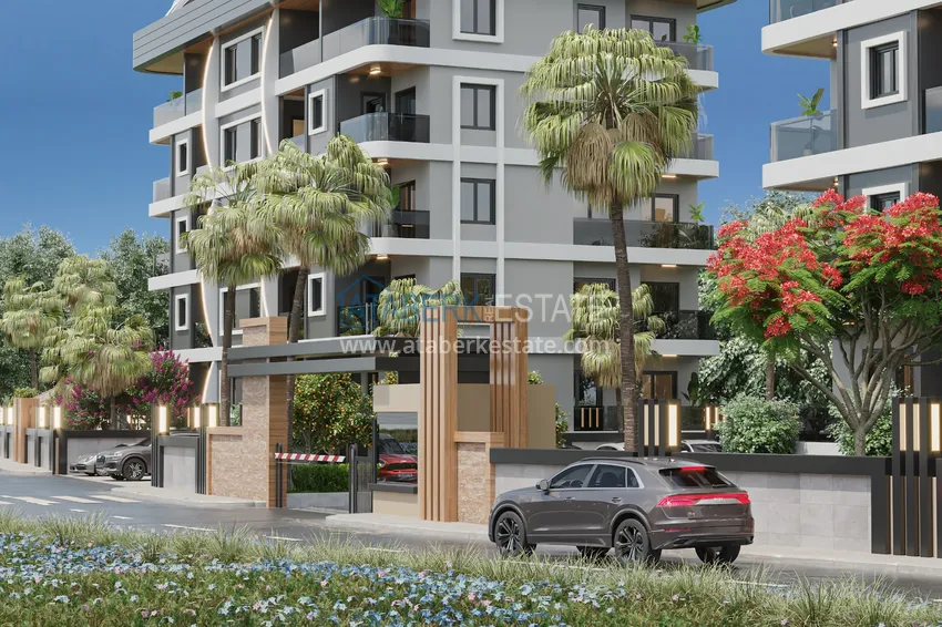 Апартаменты от застройщика на этапе котлована – Газипаша, Алания 5 