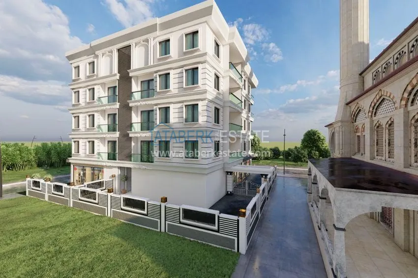 Строящейся проект жилого комплекса городского типа – Алания, район Оба 5 