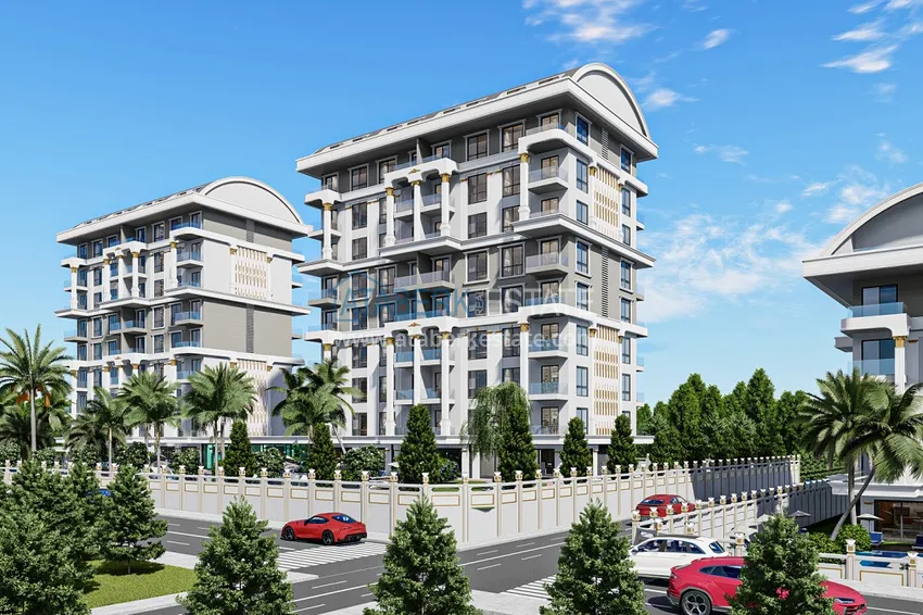 Инвестиционная недвижимость на этапе проекта – Алания, район Паяллар 6 