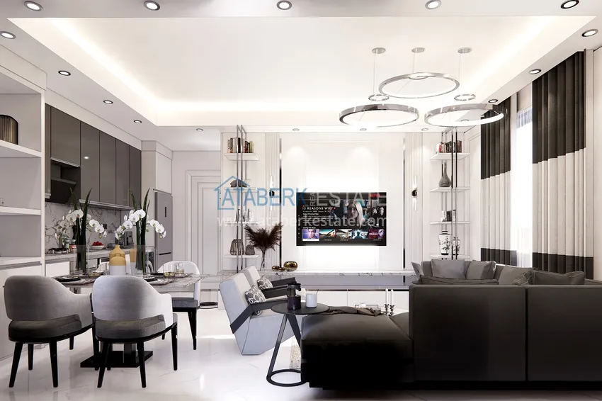 Приобрести Старт продаж! Квартиры в Газипаше в комплексе на этапе строительства 8 