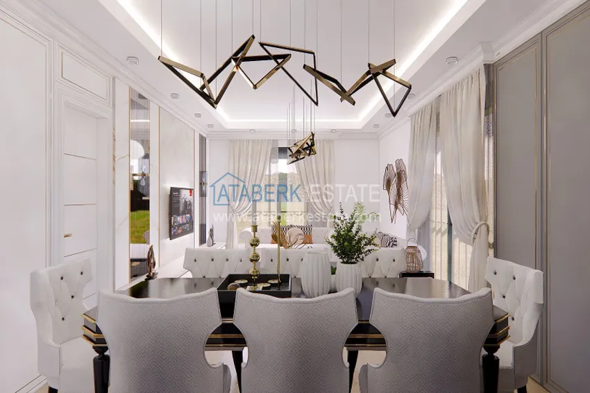 Приобрести Линейные квартиры 3+1 на этапе строительства в городе Газипаша 11 