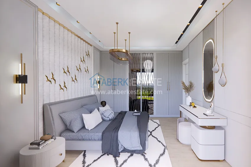 Приобрести Линейные квартиры 3+1 на этапе строительства в городе Газипаша 36 