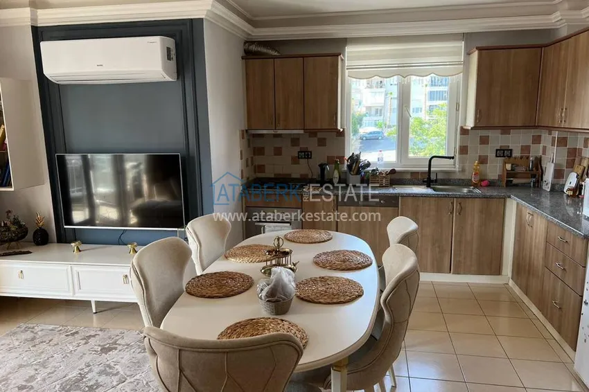 Приобрести Квартира 2+1 с мебелью и застекленными балконами в районе Алании открытом для ВНЖ - Джикджилли 5 