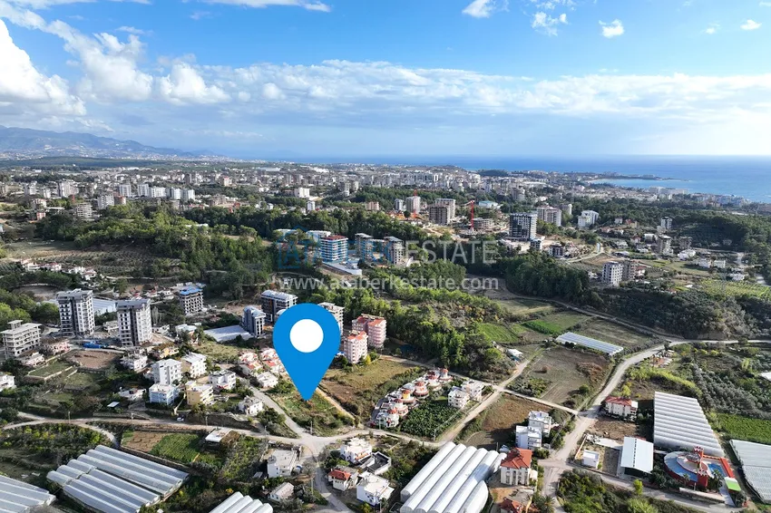 Концептуально новый проект жилого комплекса сегмента комфорт в районе Авсаллар 12 