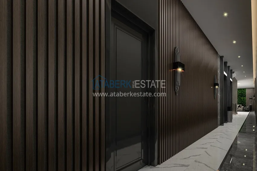 Концептуально новый проект жилого комплекса сегмента комфорт в районе Авсаллар 17 