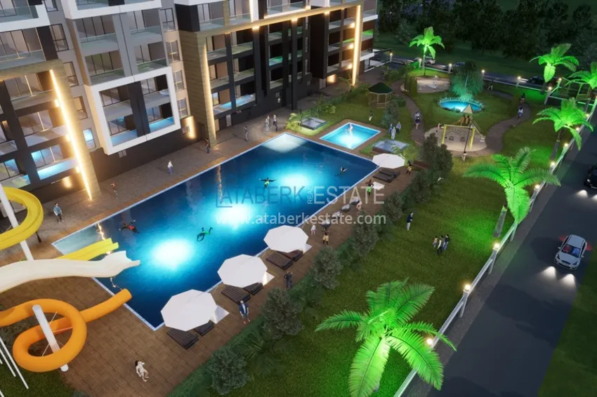 Инновационный жилой комплекс премиум-класса всего в 100 метрах от лазурного моря в Эрдемли. 3 