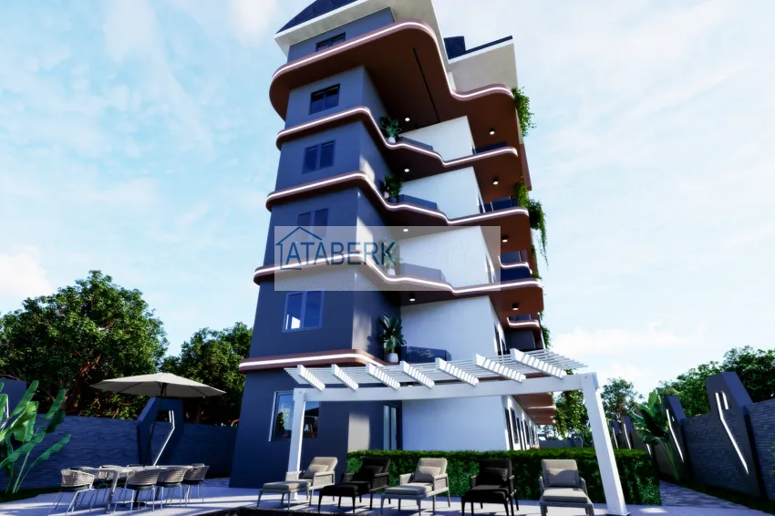 Новый проект жилого комплекса комфорт-класса в Газипаше, район Пазарджи 8 